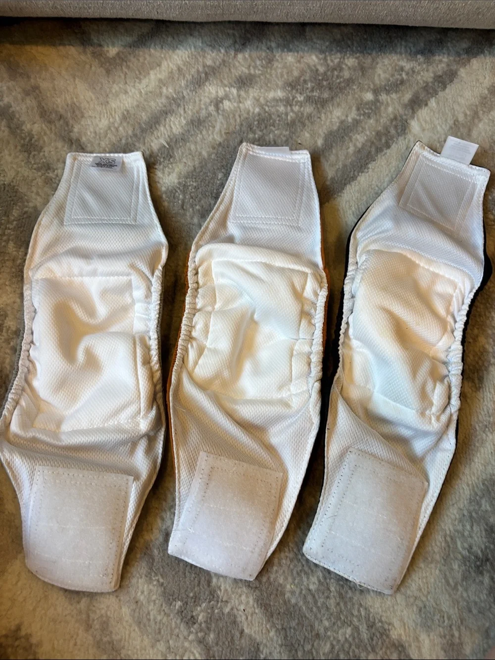 Lot 3 Pet parents belly bands for male dogs. Size XS bundle of 3 look new